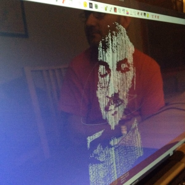 My rendered face