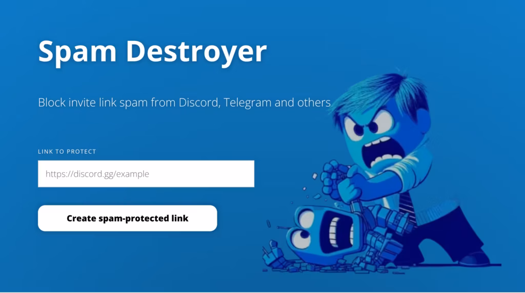 Spam Destroyer home page